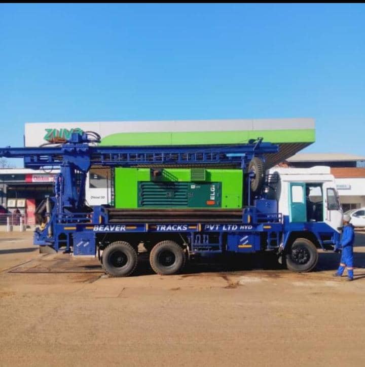 Pump headworks installation, Zimbabwe