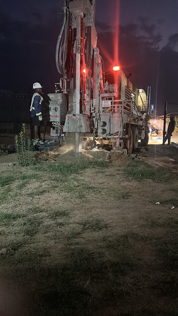 Agricultural borehole Mazowe Valley, Zimbabwe